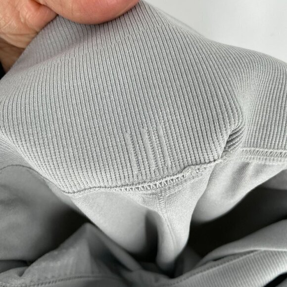 Gymshark Vital Seamless 2.0 Sweat Wicking Smokey Grey Marl Leggings Medium - Picture 5 of 6